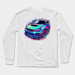 subaru sti Long Sleeve T-Shirt